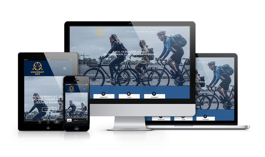 Responsive showcase schulterblatt bikes