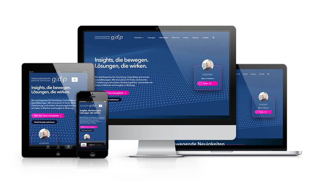Wordpress Websites aus Hamburg Responsive-showcase-gdp-group